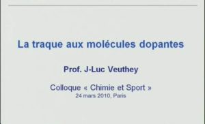 Jean-Luc VEUTHEY – La traque aux molécules dopantes
