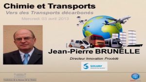 Jean-Pierre BRUNELLE – La catalyse et les voitures de tourisme.