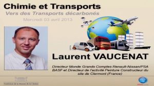 Laurent VAUCENAT – L&rsquo;industrie chimique au service de l&rsquo;automobile